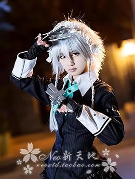 東方Project 紅魔城咲夜　十六夜咲夜　コスプレ Amazon.co.jp: 東方 紅魔城伝説 咲夜 コスプレ 十六夜咲夜
